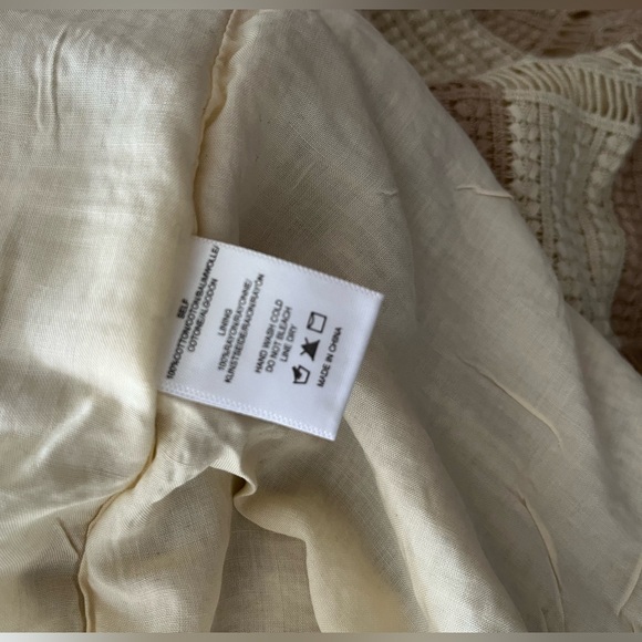 NWT ANTHROPOLOGIE Openwork Pencil Skirt M - Picture 5 of 7